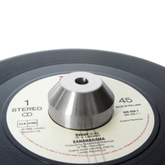 Centreur 45 Tours Deluxe en Inox