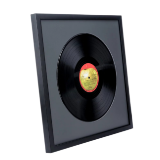 Cadre d'Affichage Vinyle "Art Wall" (Noir Mat)